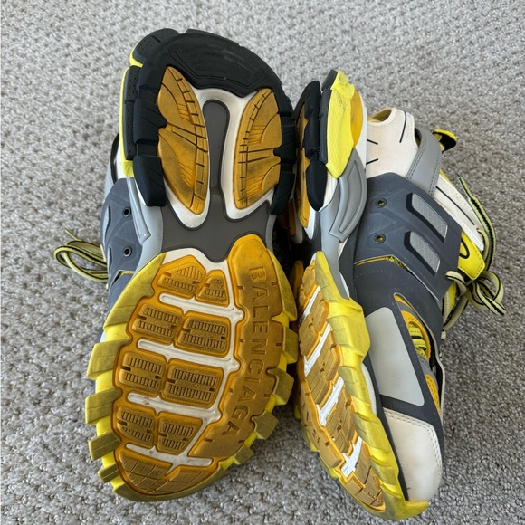 Good Condition Balenciaga Yellow Track Sneaker - Picture 7 of 8